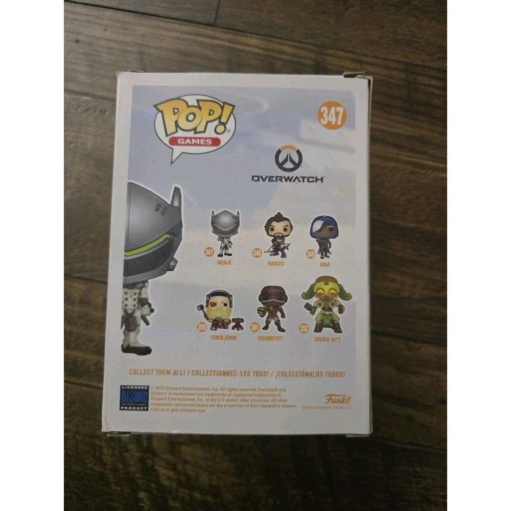 Funko Pop! Games: Overwatch Genji #347 Vinyl Figure - Target Exclusive damages